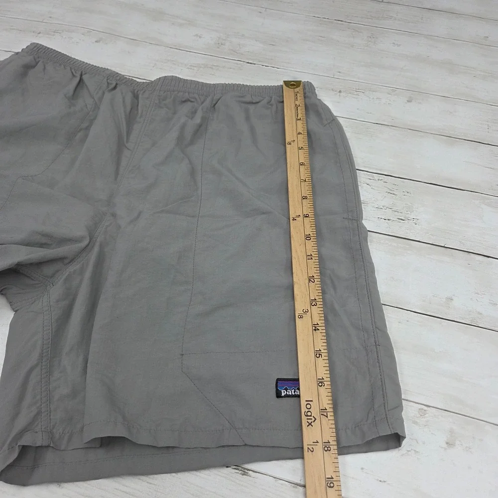 Patagonia Baggies Shorts Mens Large Gray Nylon Mesh Lined Outdoor